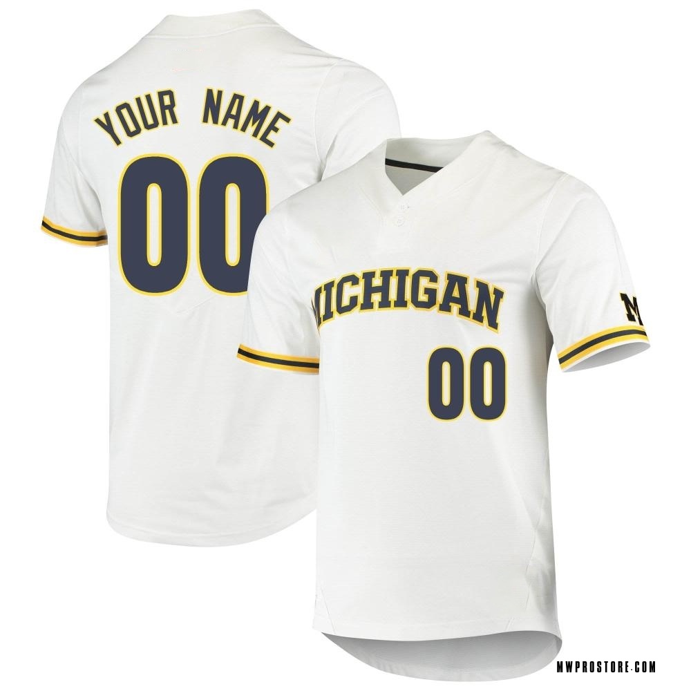 michigan jersey white