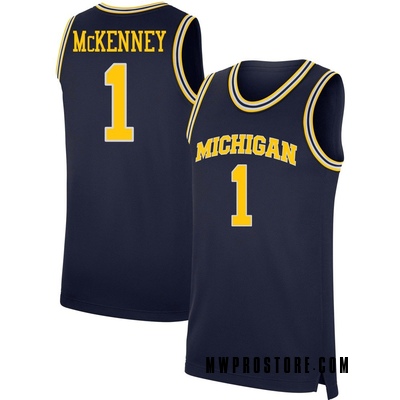 Youth Trey McKenney Michigan Wolverines Replica Basketball Jersey - Navy